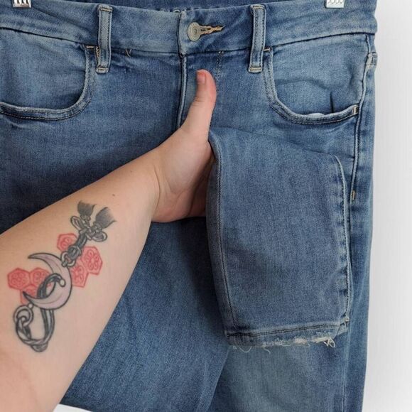 American Eagle Women's Next Level Stretch Curvy Highest Rise Jegging size 8 Shor - Picture 3 of 7